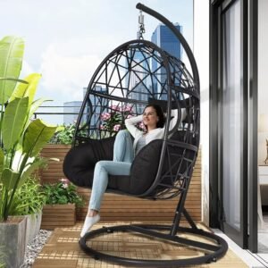 Ultimate Comfort: Egg Chair with Stand