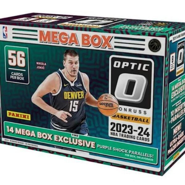 2023/24 Panini Donruss Optic Basketball 7-Pack Mega Box (Purple Shock)