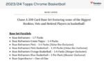 2023/24 Topps Chrome Basketball Blaster Box (image 2)