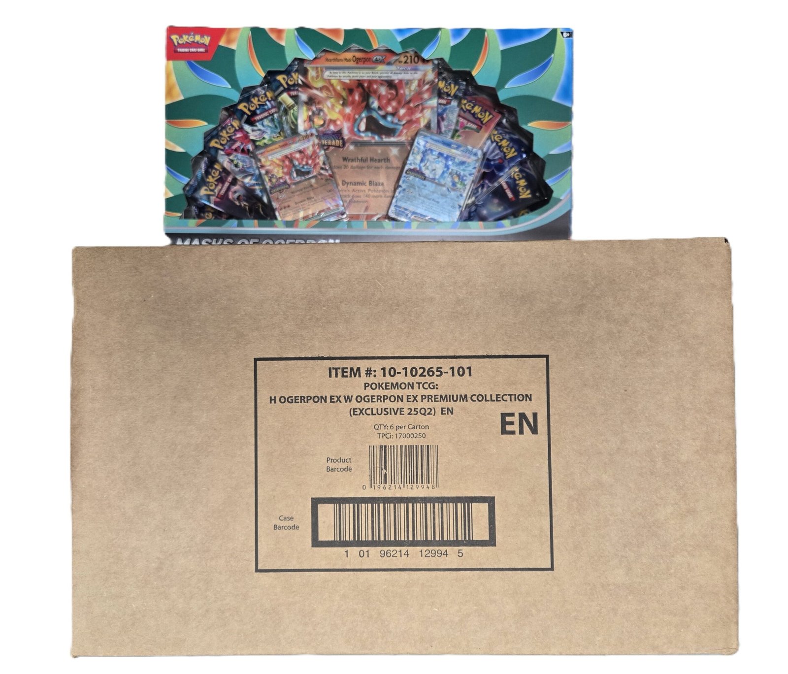 Pokémon TCG: Masks of Ogerpon Premium Collection 6-Box Case