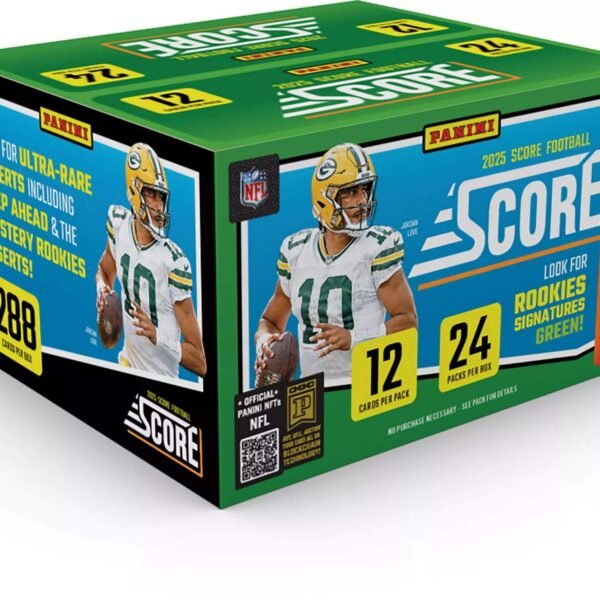 2025 Panini Score Football NFL Retail Box
