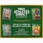 2025 Pro Athletes Direct Authentic Retired Signature Edition Football Hobby Box (image 3)