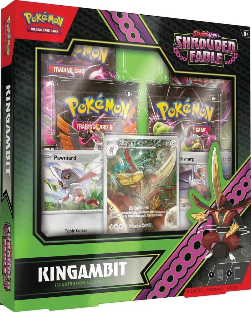 Pokémon TCG: Scarlet & Violet Shrouded Fable Kingambit Illustration Collection