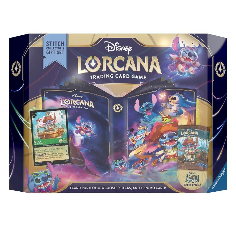 Disney Lorcana: Azurite Sea Stitch Collector’s Gift Set