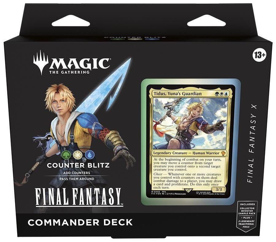 Magic the Gathering: Final Fantasy Commander Deck – Counter Blitz