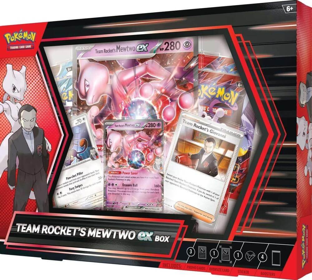 Pokémon TCG: Team Rocket’s Mewtwo EX Collection Box