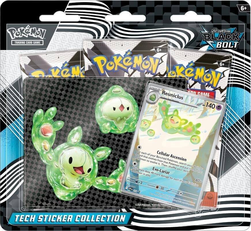 Pokémon TCG: Scarlet & Violet Black Bolt Tech Sticker Collection (SV10.5)