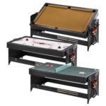 Fat Cat Original Pockey 7ft Black 3 in 1 Multi Game Table (image 4)