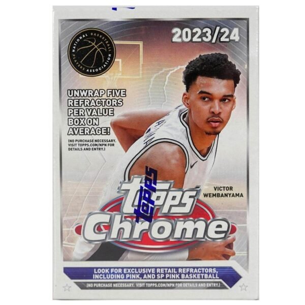 2023/24 Topps Chrome Basketball Blaster Box