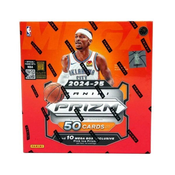 2024/25 Panini Prizm Basketball Mega Box (Pink Ice Prizms!)