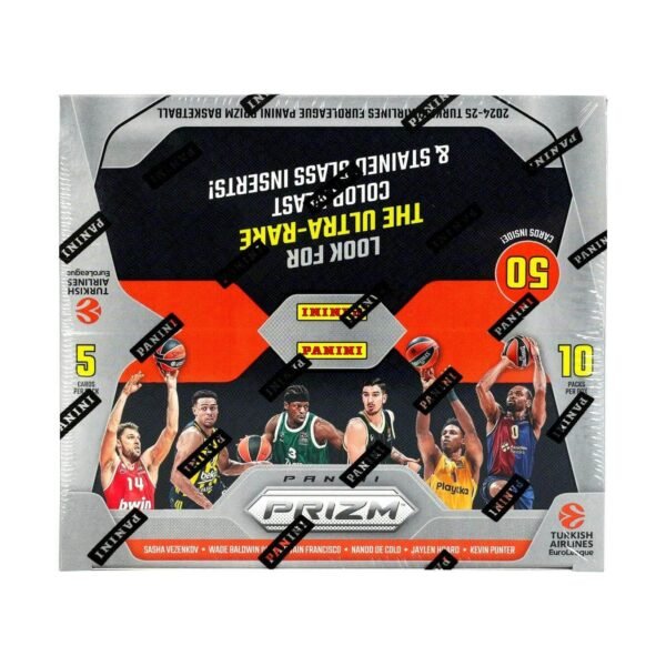 2024/25 Panini Prizm Turkish Airlines EuroLeague Basketball Hobby Box