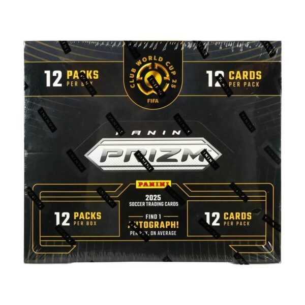 2025 Panini Prizm FIFA Club World Cup Soccer Hobby Box