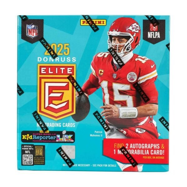 2025 Panini Donruss Elite Football Hobby Box