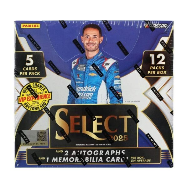 2025 Panini Select NASCAR Racing Hobby Box