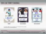 2024 Leaf Trinity Baseball Hobby Box (image 3)
