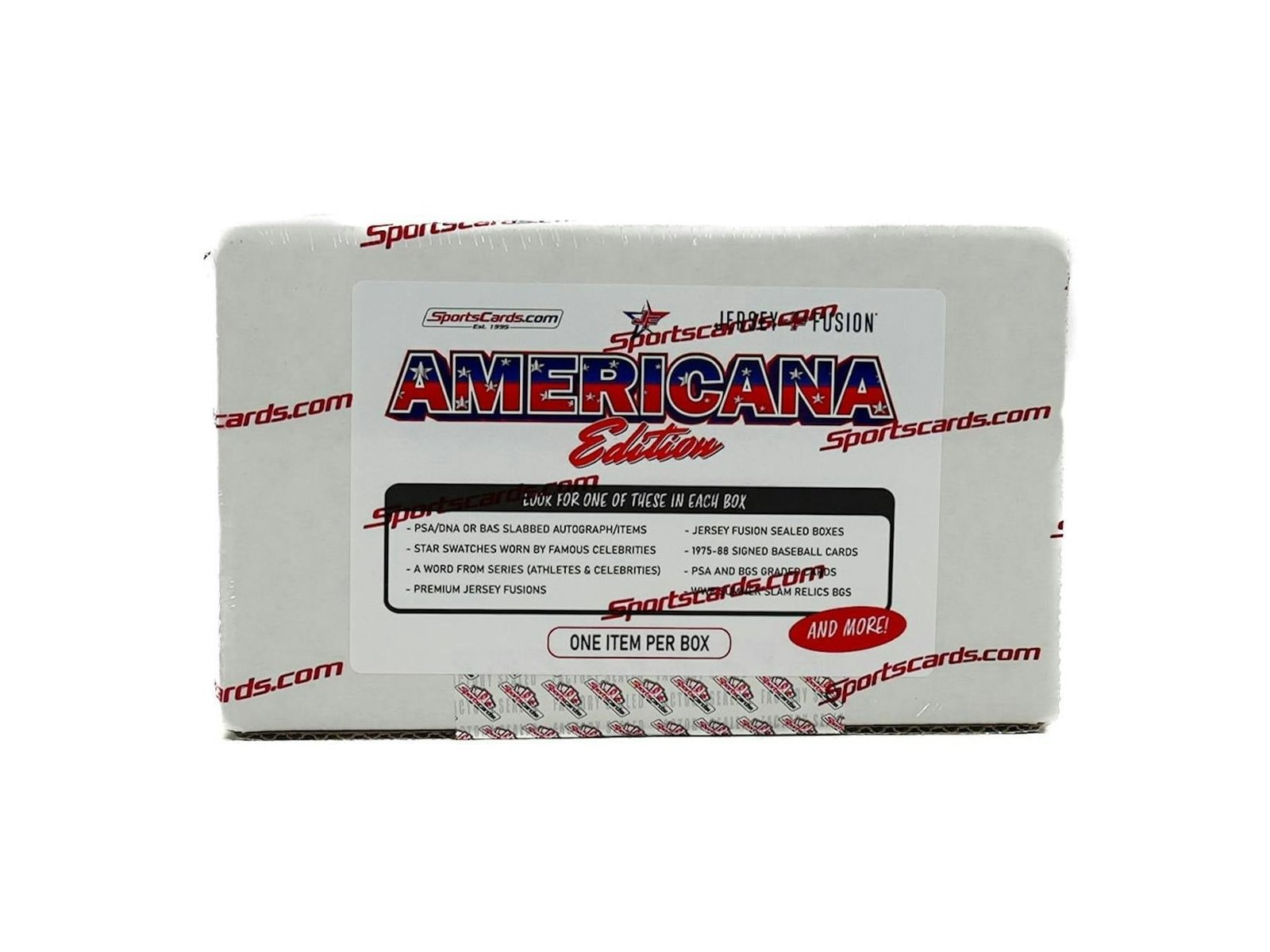 2025 Jersey Fusion Americana Edition Hobby Box
