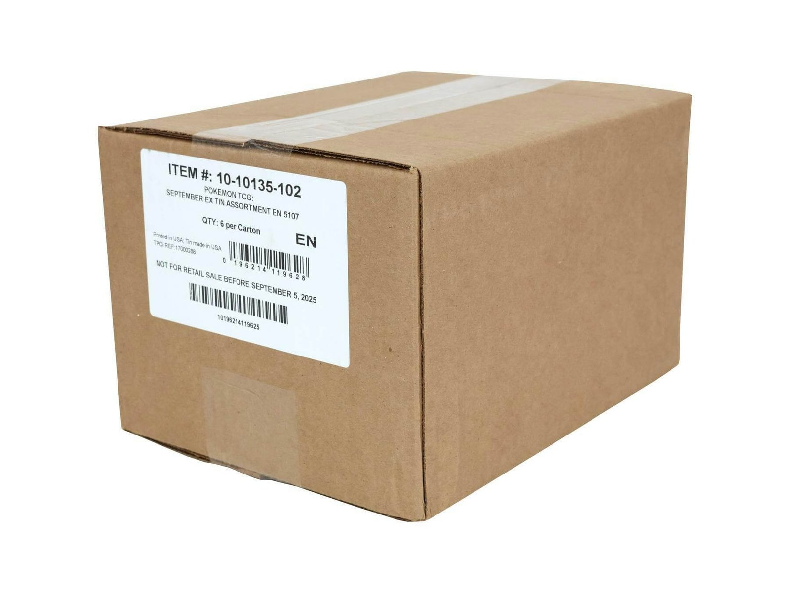 Pokémon TCG: Destined Rivals Team Rocket 6-Tin Case (Various)