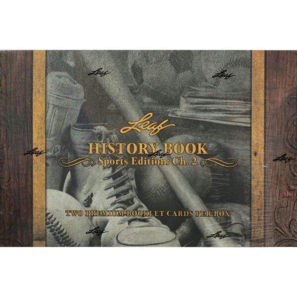 2025 Leaf History Book Sports Edition: Chapter 2 Hobby Box