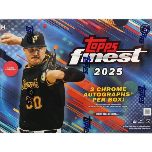 2025 Topps Finest Baseball Hobby Box
