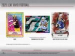 2025 Leaf Vivid Football Hobby Jumbo Box (image 2)
