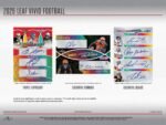 2025 Leaf Vivid Football Hobby Jumbo Box (image 4)