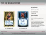 2025 Leaf Metal Authentics Multisport Hobby Box (image 2)