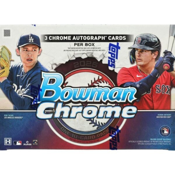 2025 Bowman Chrome Baseball Breaker Delight Box