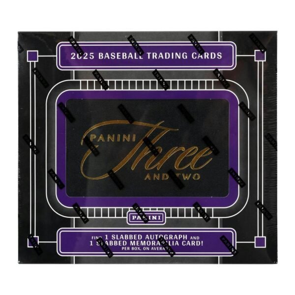2025 Panini Three and Two Baseball Hobby Box