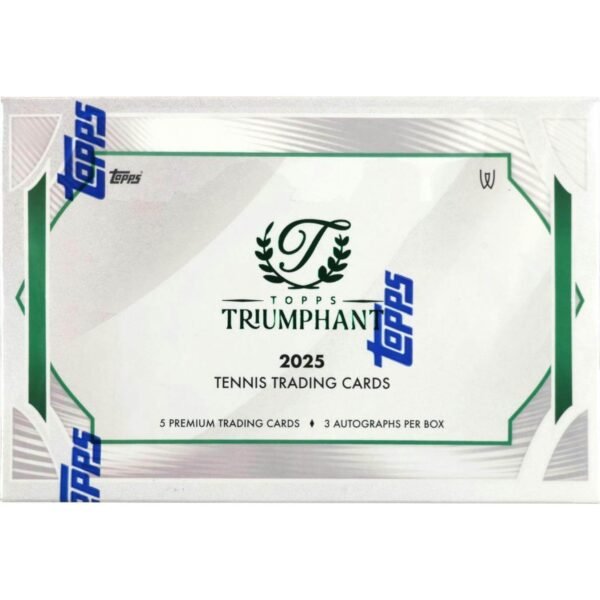 2025 Topps Triumphant Tennis Hobby Box
