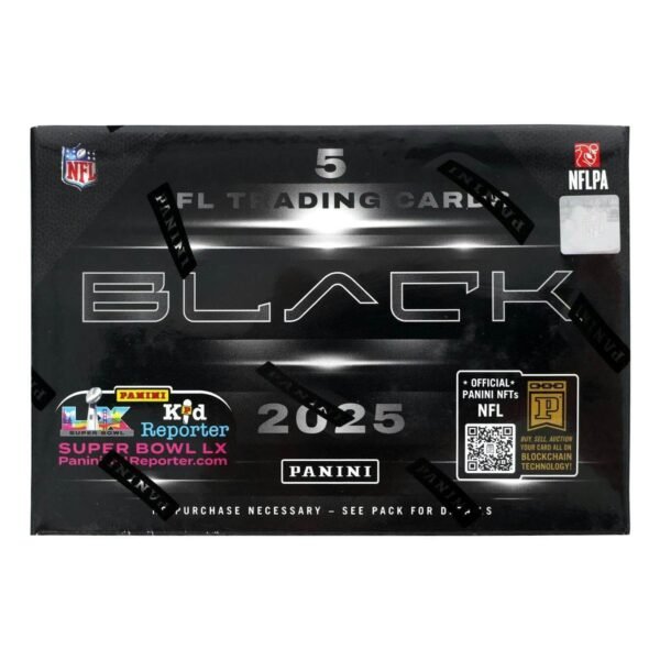 2025 Panini Black Football Hobby Box
