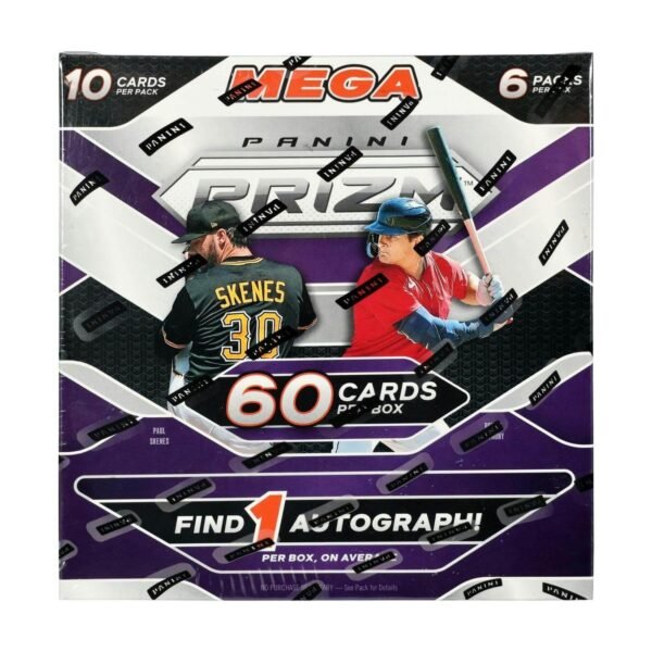 2025 Panini Prizm Baseball Mega Box (Pink Ice Prizms)