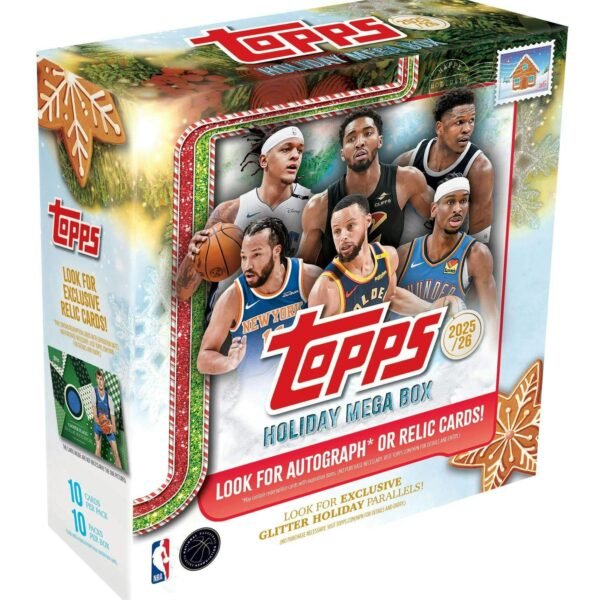 2025/26 Topps Holiday Basketball Mega Box