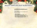 2025/26 Topps Holiday Basketball Mega Box (image 6)