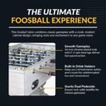 Hathaway Montecito 55-in Foosball Table – Driftwood BG5022 (image 2)