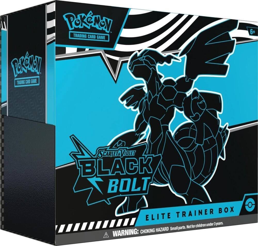 Pokémon TCG: Scarlet & Violet (SV10.5) Black Bolt Elite Trainer Box