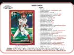 2024 Topps Chrome Football Hobby 12-Box Case (image 7)