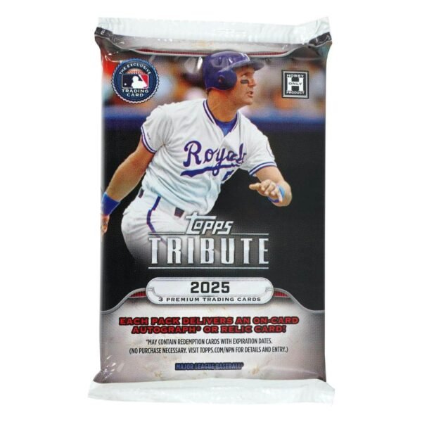 2025 Topps Tribute Baseball Hobby Pack