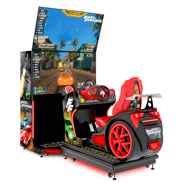 Raw Thrills Fast & Furious Arcade Motion