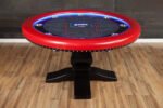 BBO Poker Tables Ginza LED Black Round Poker Table (image 4)