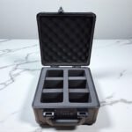 Guardian: 2-Row Graded Card Aluminum Storage Case (Black Diamond Pattern) (image 11)