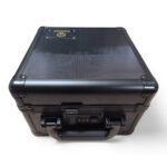 Guardian: 2-Row Graded Card Aluminum Storage Case (Black Diamond Pattern)