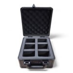 Guardian: 2-Row Graded Card Aluminum Storage Case (Black Diamond Pattern) (image 5)