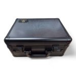 Guardian: 3-Row Graded Card Aluminum Storage Case (Black Diamond Pattern)
