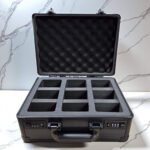 Guardian: 3-Row Graded Card Aluminum Storage Case (Black Diamond Pattern) (image 11)