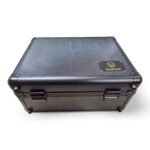 Guardian: 3-Row Graded Card Aluminum Storage Case (Black Diamond Pattern) (image 2)