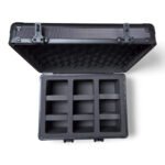 Guardian: 3-Row Graded Card Aluminum Storage Case (Black Diamond Pattern) (image 8)