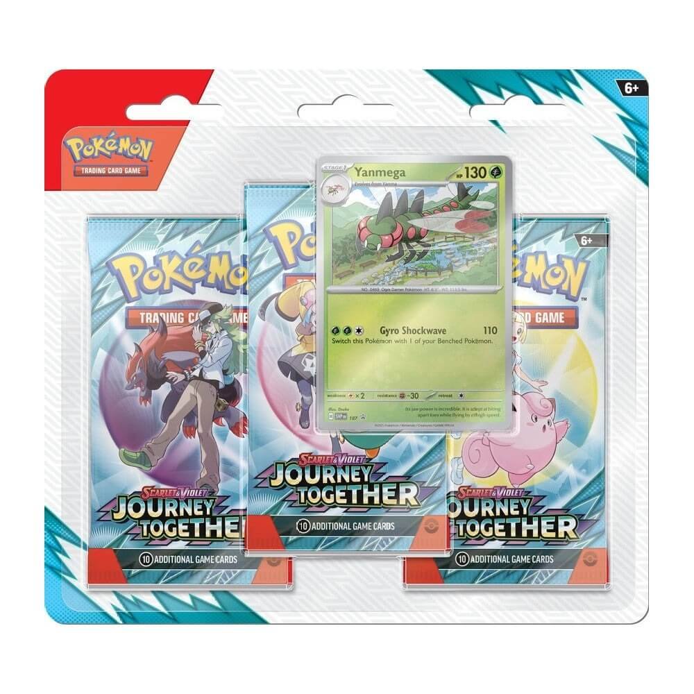 Pokémon TCG: Scarlet & Violet (SV09) Journey Together 3-Pack Blister