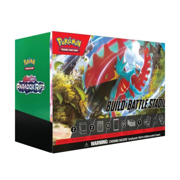 Pokémon TCG: Scarlet & Violet (SV04) Paradox Rift Build & Battle Stadium