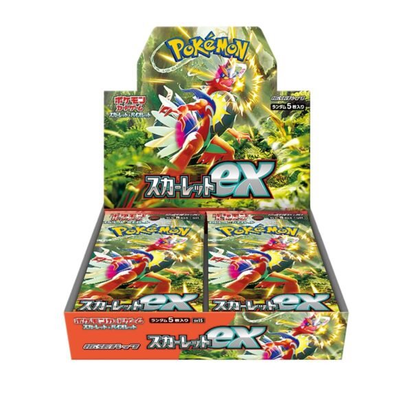 Pokémon TCG: Scarlet & Violet Scarlet ex (SV1S) Booster Box [Japanese]
