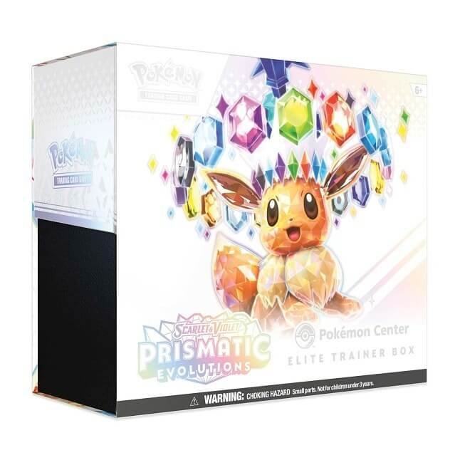 Pokémon TCG: Scarlet & Violet Prismatic Evolutions (SV8.5) POKEMON CENTER Elite Trainer Box
